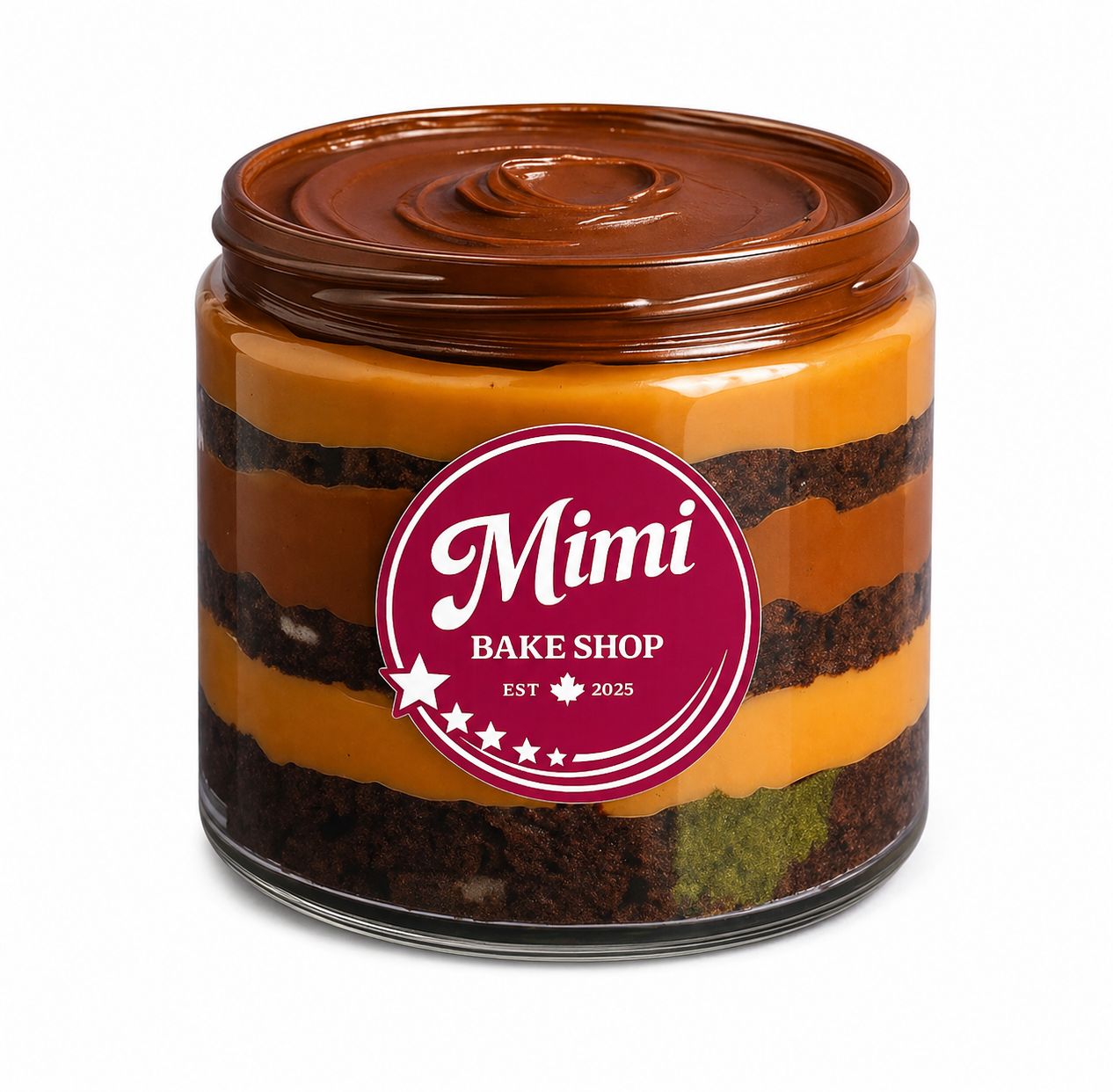 CHOCOLATE MANJAR - Cake Jar